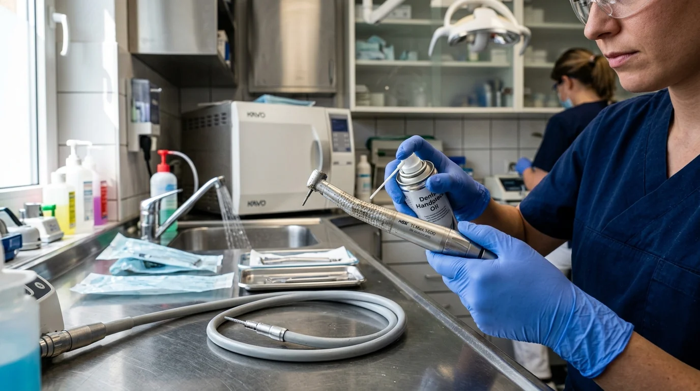 Dental Handstück reinigen